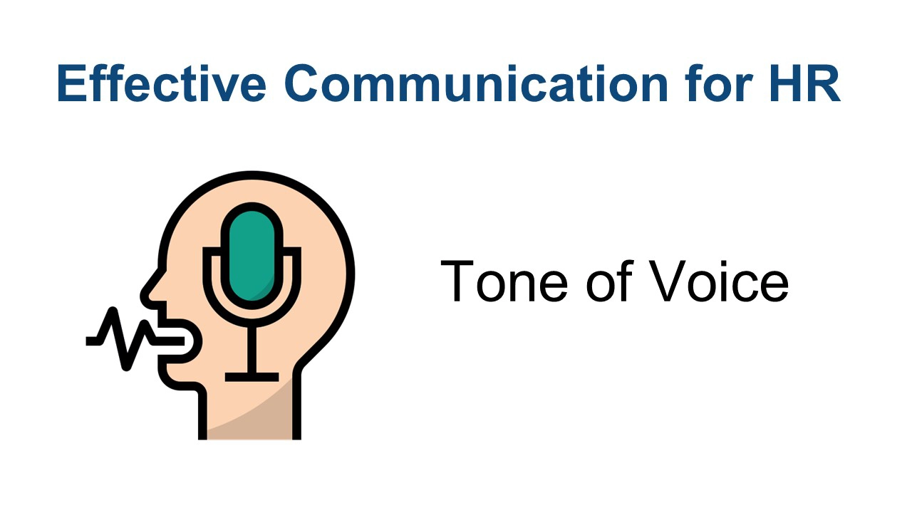 Effective communication for HR – Tone of voice